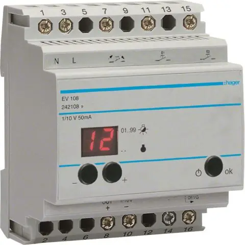 Hager EV108 Styrdon Fynd